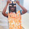Maillot Côte d'ivoire 7 Maillot pachyderme | Orange - Blanc - Vert